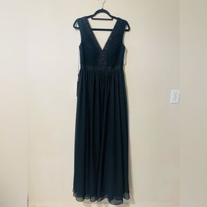 NWT JJ’s House Black Gown size 8